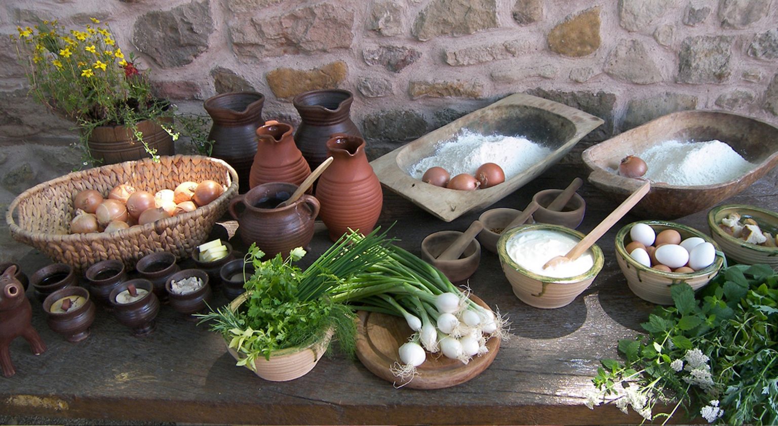 Kochen & Backen im Mittelalter - UNESCO WELTERBE KLOSTER LORSCH